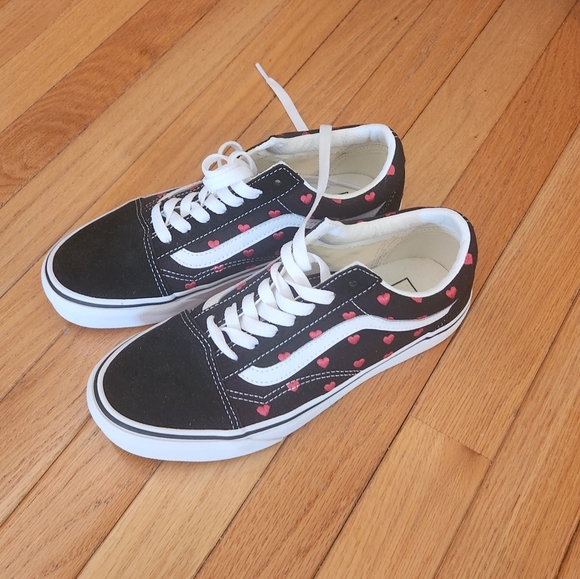 Women's Van's Old Skool "black red red" - Picture 4 of 5